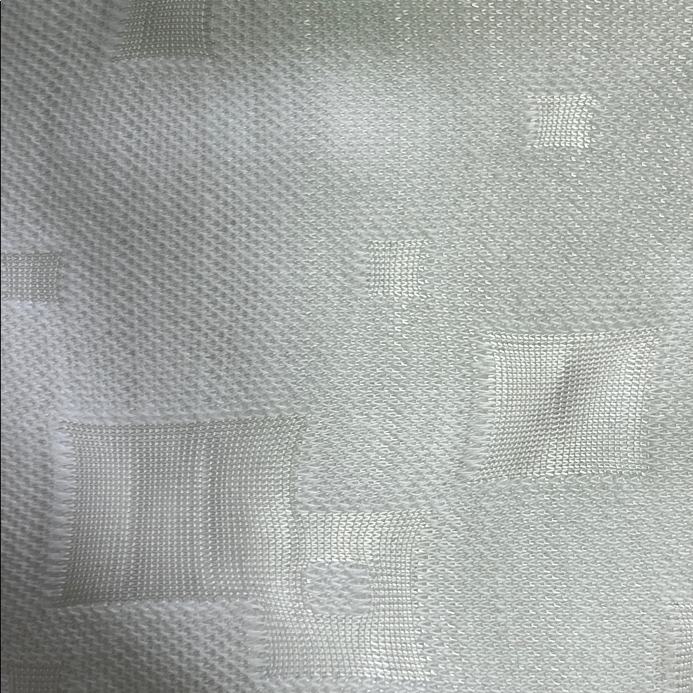 White Fabric with Subtle Pattern - Picture 2 of 2